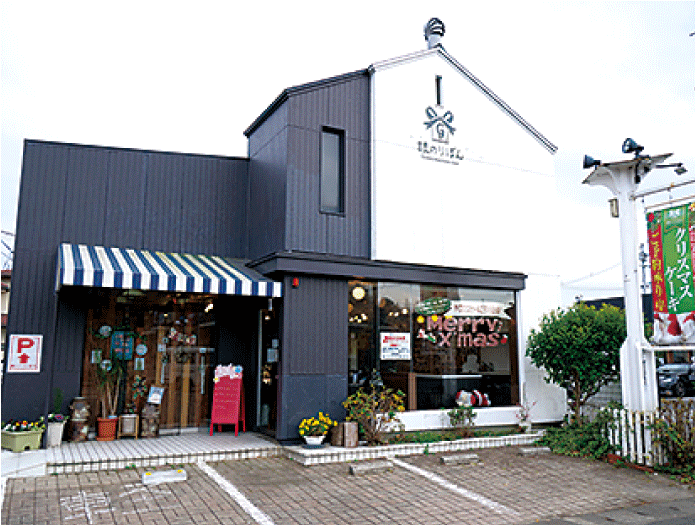 銀のりぼんさんの店舗外観